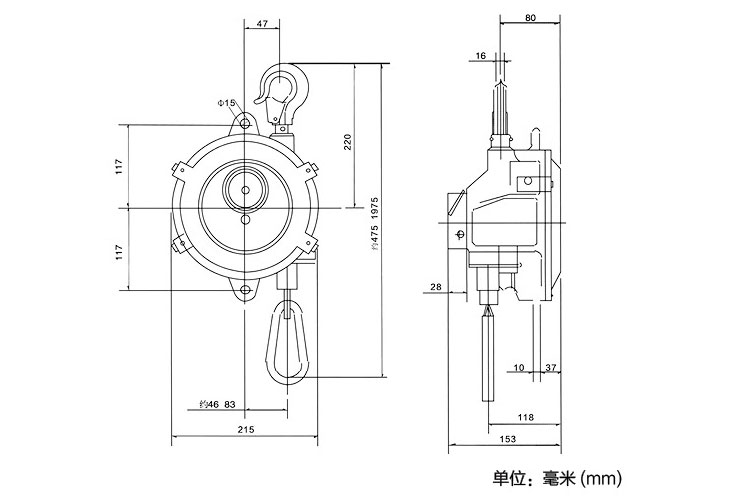 EWF-22弹簧平衡器